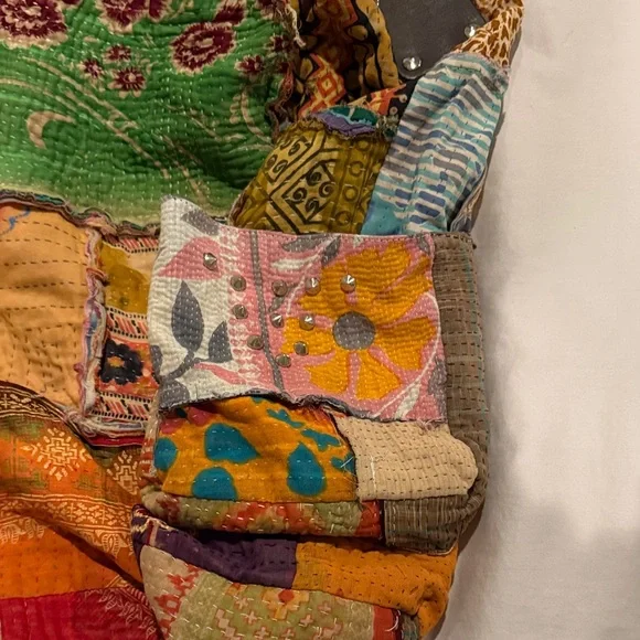 Free People Colorful Patchwork Shoulder Bag - Picture 2 of 5